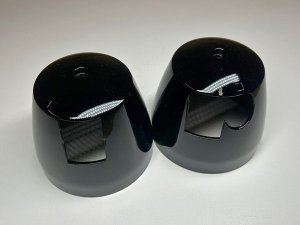 ゼファー400 ゼファー750 バリオス1 メーターカバーセット 艶有ブラック塗装仕上げ アッパー ロアカバー BRIGHTFACE_UK