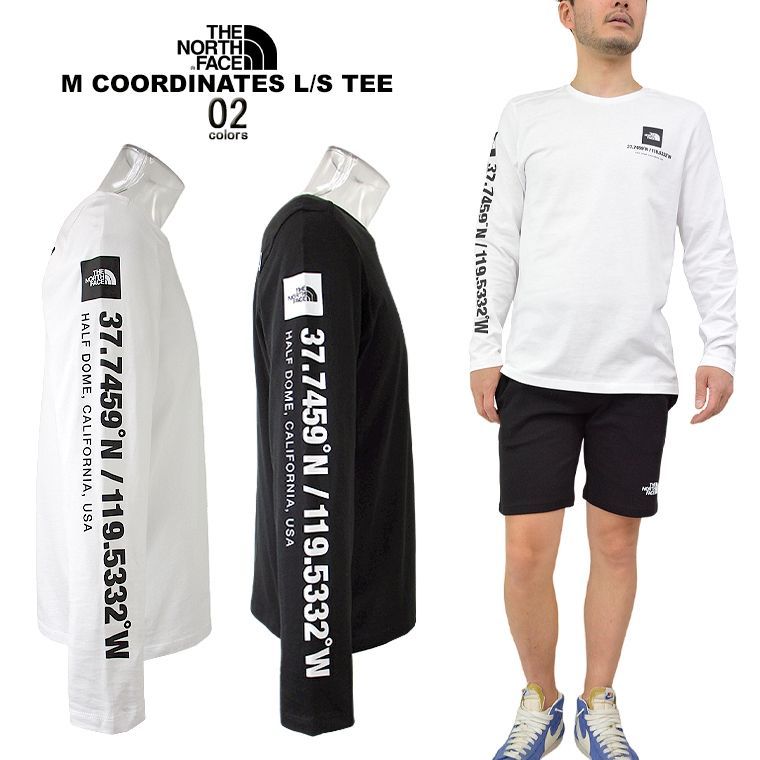 希少 THE NORTH FACE COORDINATES ロンT コーディネート海外限定 ロンT