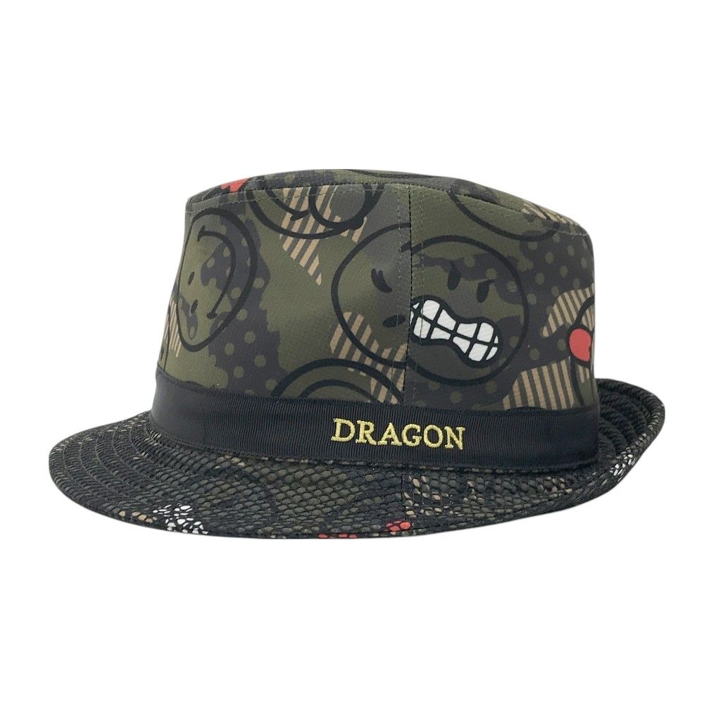 【WEB限定】 DANCE WITH DRAGON ダンスウィズドラゴン ハット 総柄 ニコ メンズウェア