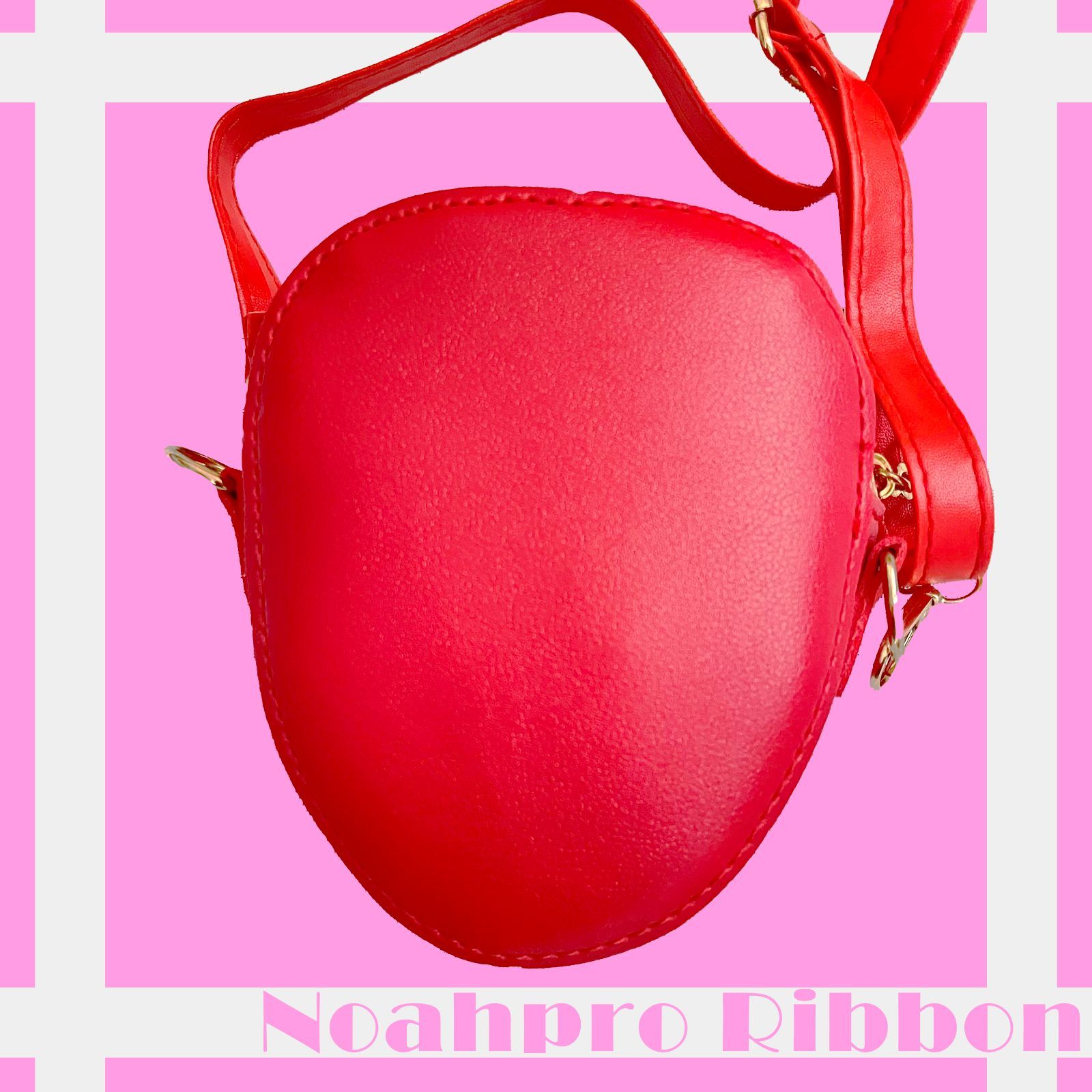 しっかり生地🍓いちごのポシェット 小さめサイズ/苺/カバン/バッグ