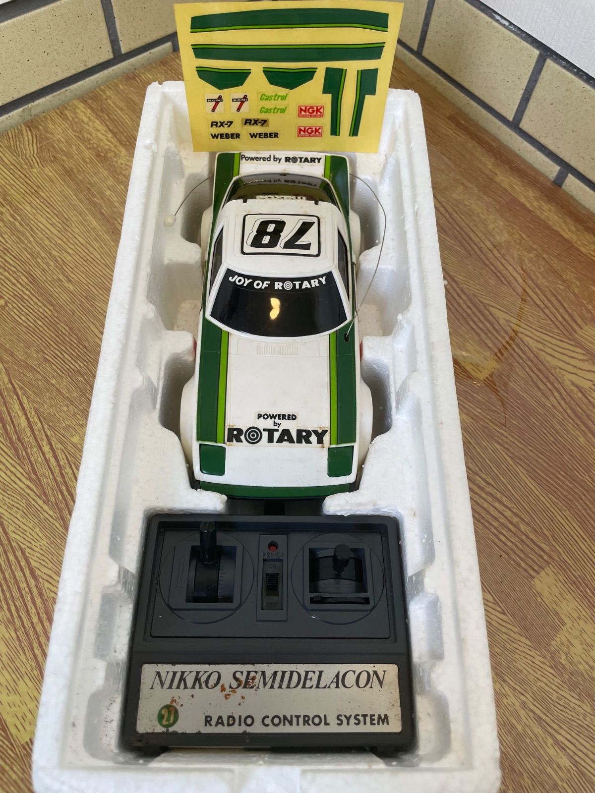 激レア❗️箱入 ニッコー セミデラコン サバンナRX-7 1/20 - メルカリ