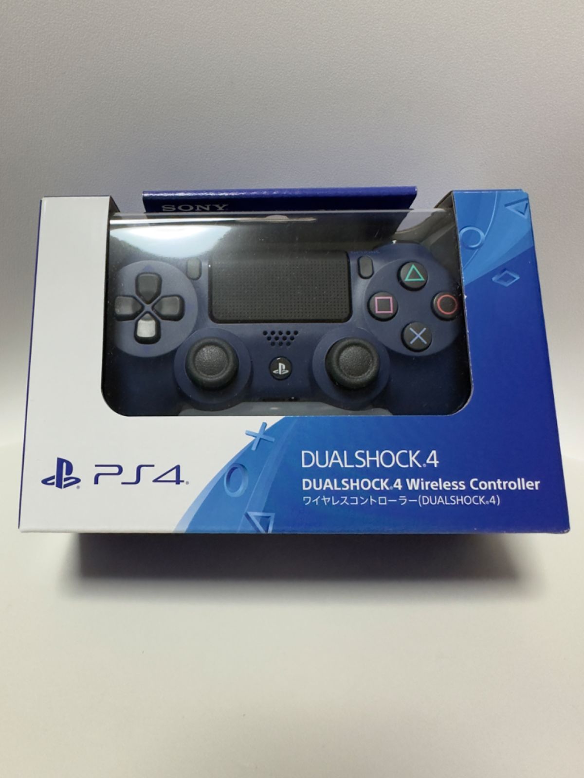 【純正品】ワイヤレスコントローラー (DUALSHOCK 4) ミッドナイト・ブルー (CUH-ZCT2J22) ヨドバシ.com - ソニー・インタラクティブエンタテインメント
