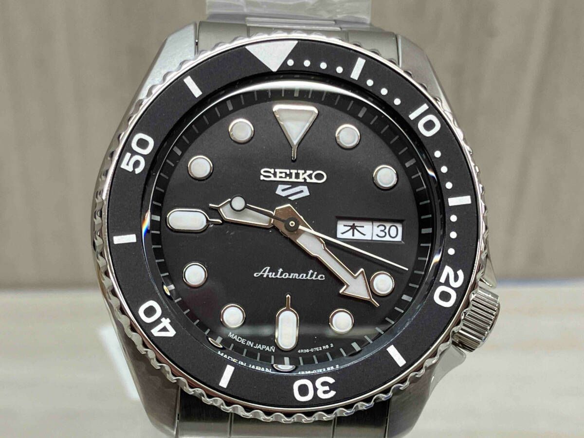 |取説あり SEIKO 5スポーツ 4R36-07G0 自動巻き ケースサイズ 3.9cm ベルト長さ 20cm ￥40 700