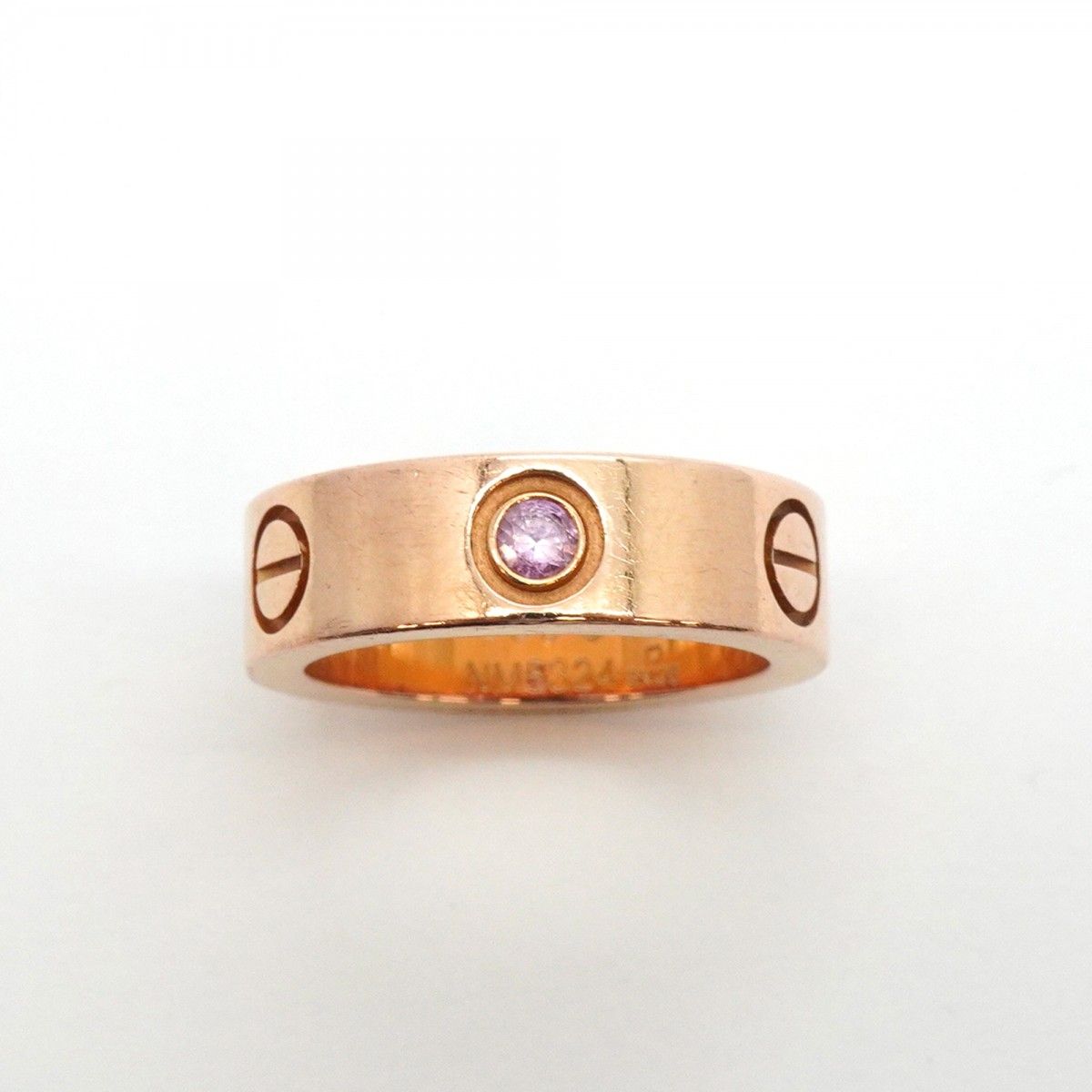 5jeb0709】カルティエ リング ラブ K18PG ピンクゴールド ピンク  