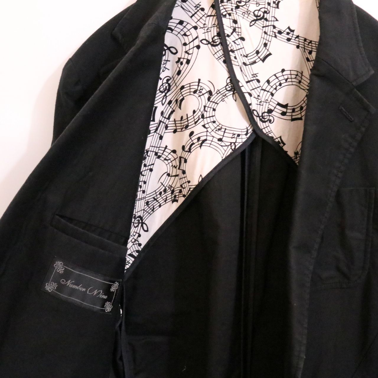 【美品】ナンバーナイン セットアップ ネイビー サイズ３ ナンバーナイン セットアップ NUMBER (N)INE - メルカリ