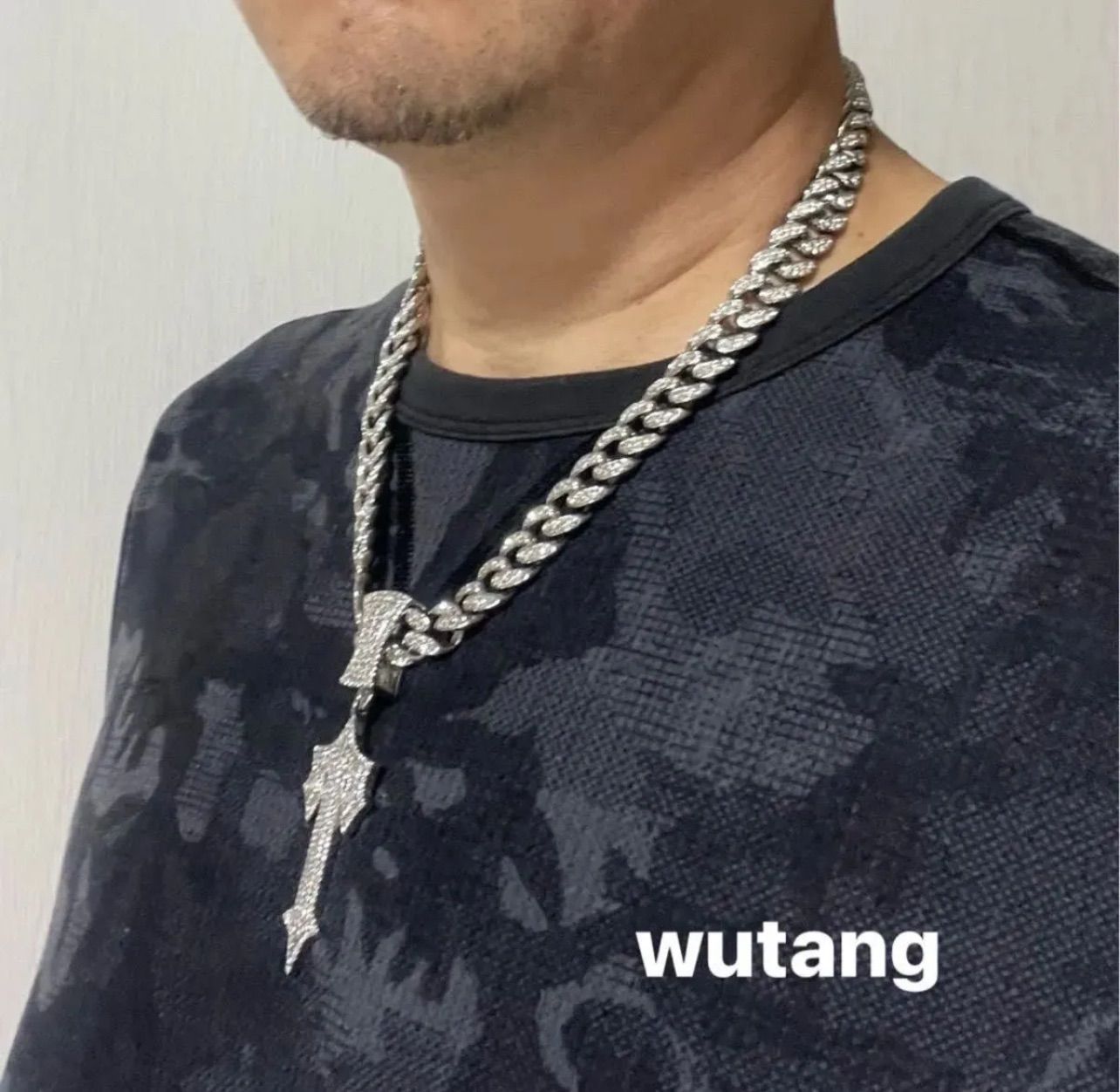 trapstar モチーフ シルバー ネックレス ブリンブリン ギャング