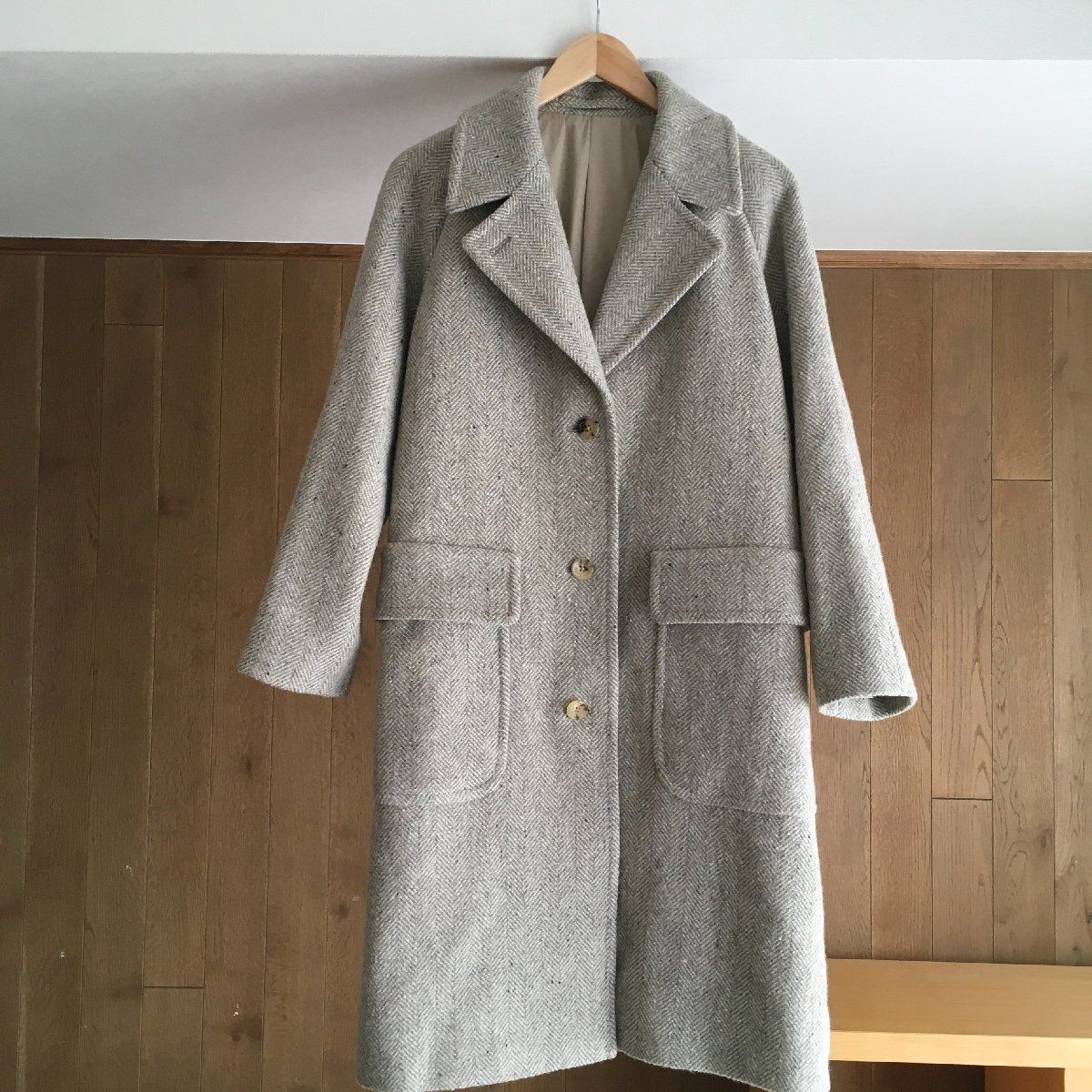 美品 MARGARET HOWELLマーガレットハウエル ツイード ロング