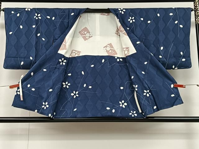 平和屋着物＃道行コート 総絞り 舞花文 正絹 CAAX7849ua