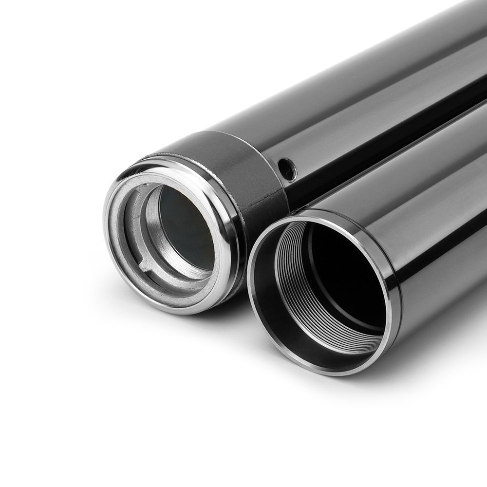 XB47 上メッキVTR250 MC33 VTR 41MM 純正品番51410-KFK-631 51410-KFK-003に対応 インナーチューブ ブラック２本