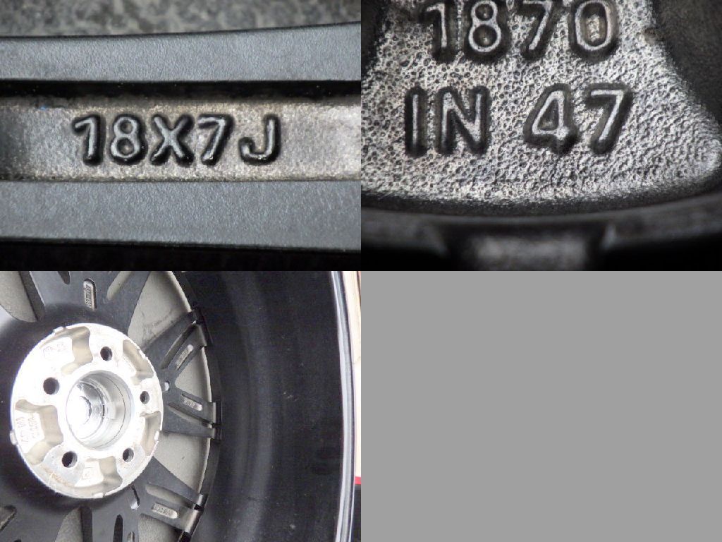 2922 B▲ ▲Weds LEONIS LM ホイール▲18x7.0J 5穴 PCD100 47▲4本