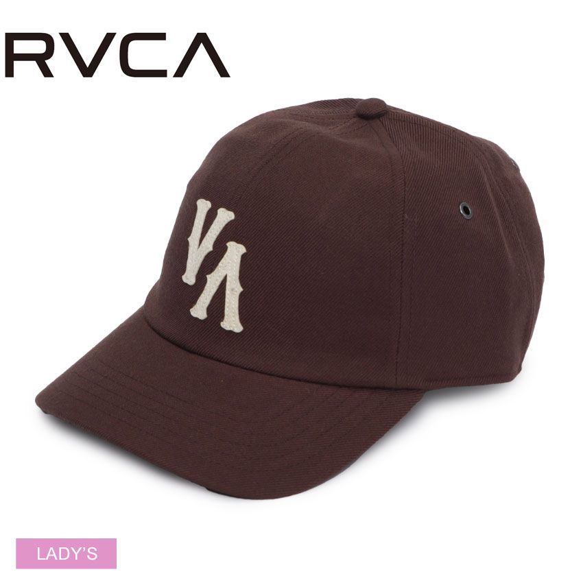 ルーカ 帽子 BD044900 レディース DUGOUT DAD HAT RVCA カラー:ブラウン 品番：25400960