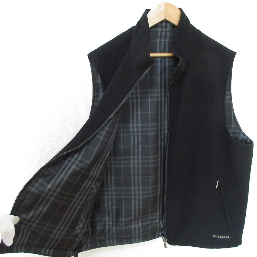 ブランド別 BURBERRY GOLF バーバリー ゴルフ ブルゾン M ブラック メンズ