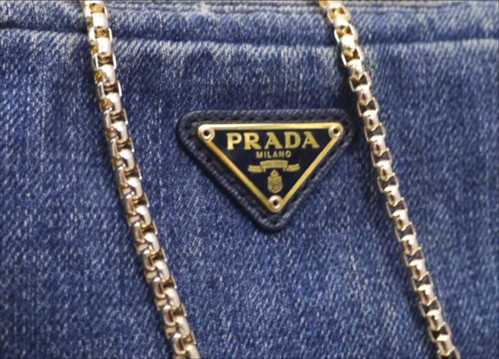 ◇PRADA プラダ CANAPA カナパ クロスボディ チェーンストラップ 
