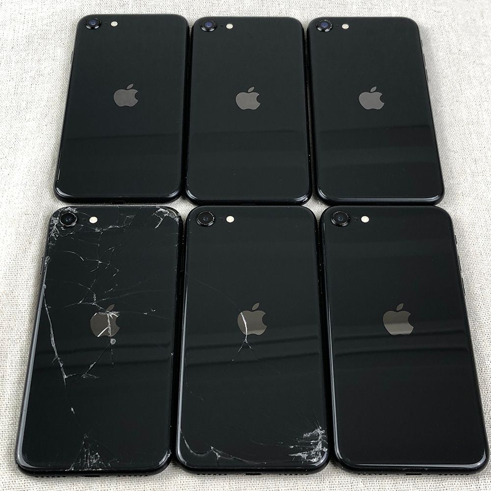◇ジャンク品◇【6点セット・SIMロック解除済】Apple iPhone SE (第2