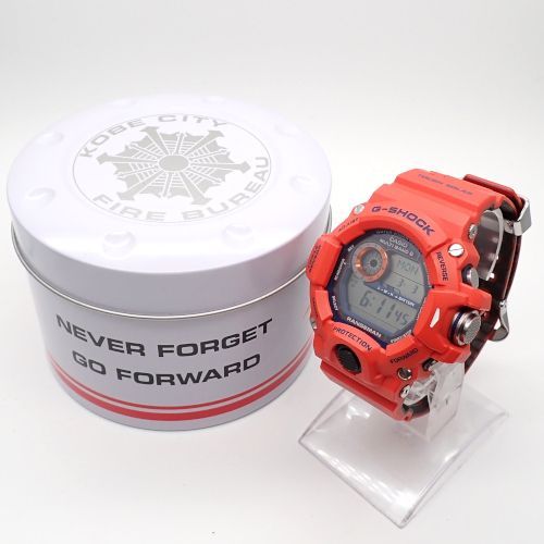 【中古】G-SHOCK  GW-9400FBJ 神戸市消防局 ベルト＆ベゼル Amazon.co.jp: [カシオ] 腕時計 ジーショック G=SHOCK RANGEMAN
