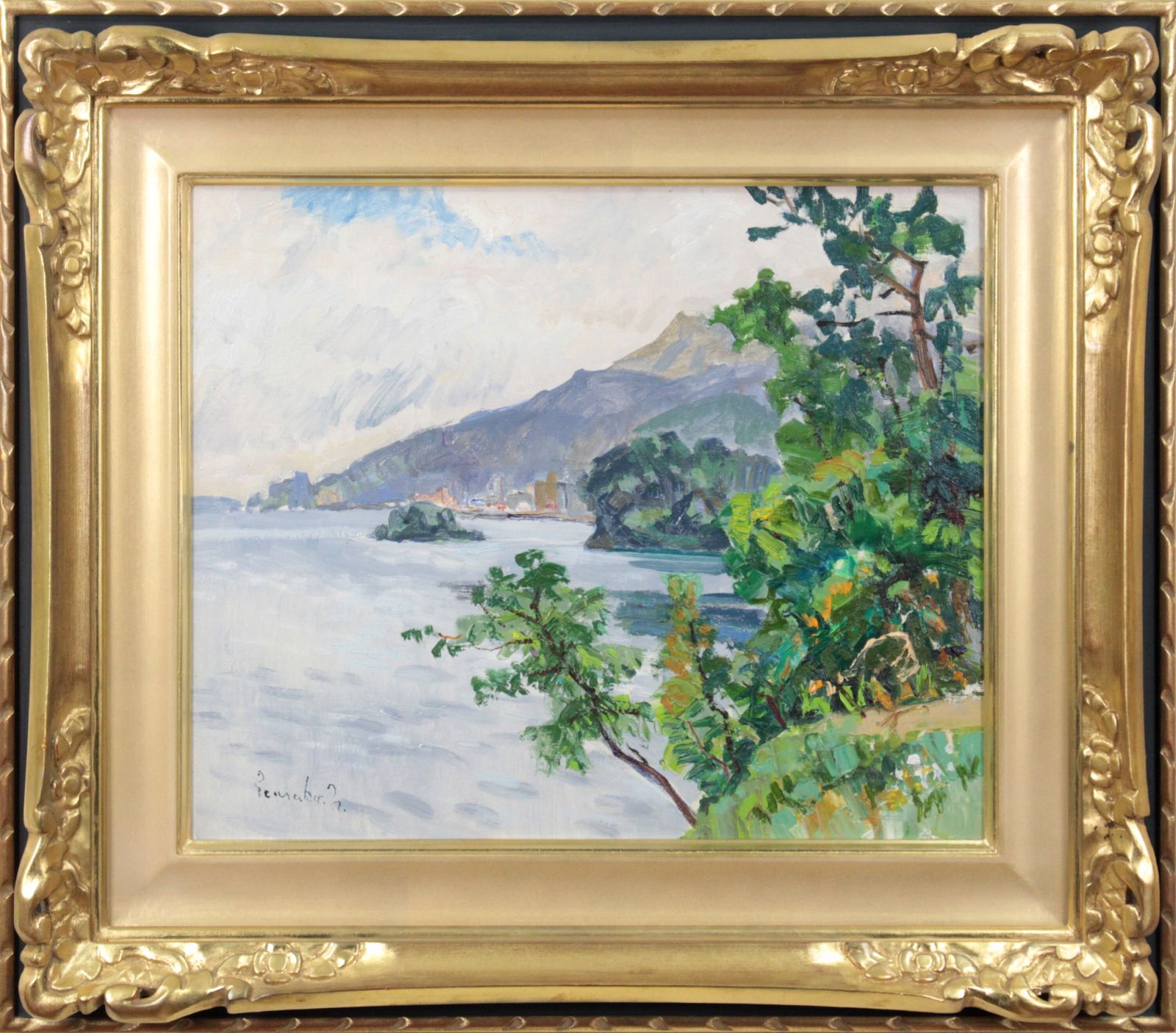 中村善策『雨晴れの白浜港』油彩画【真作保証】 絵画 中村善策『雨晴れの白浜港』油彩画【真作保証】 絵画 - メルカリ