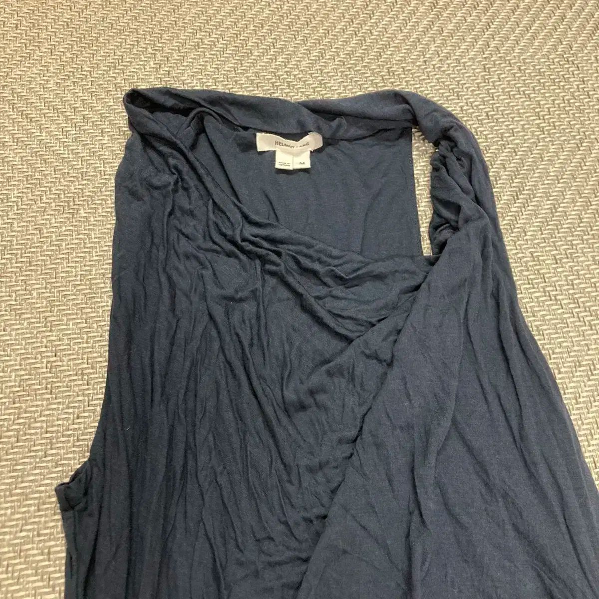 未使用品 ヘルムートラング HELMUT LANG ドレープ カットワンピースM HELMUT LANG（ワンピース）のフリマアイテム一覧