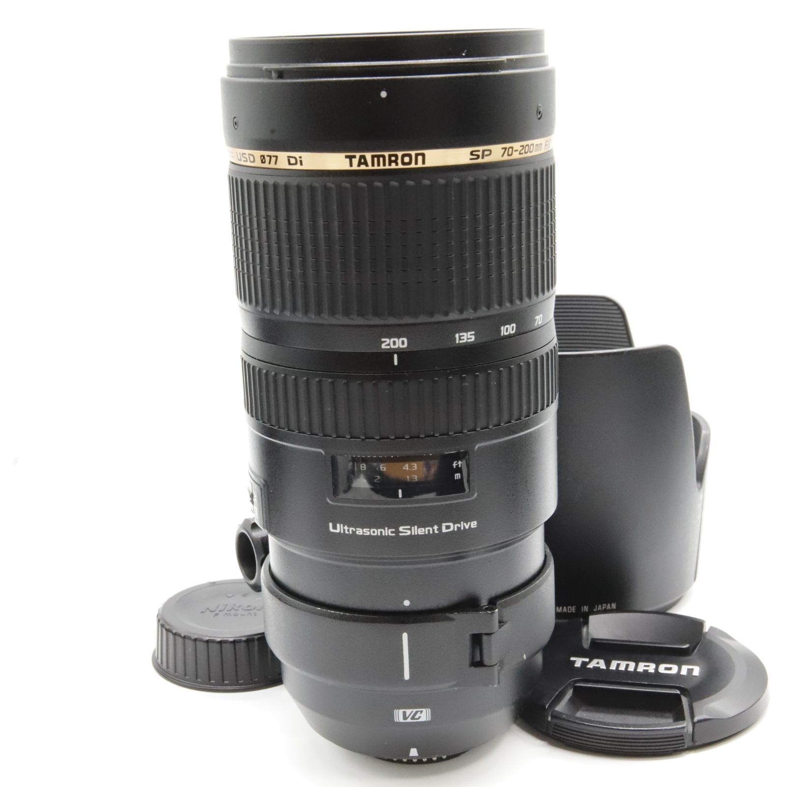 □実用品□ TAMRON TAMRON 大口径望遠ズームレンズ SP 70-200mm F2.8 Di VC USD ニコン用 フルサイズ対応  A009N - メルカリ