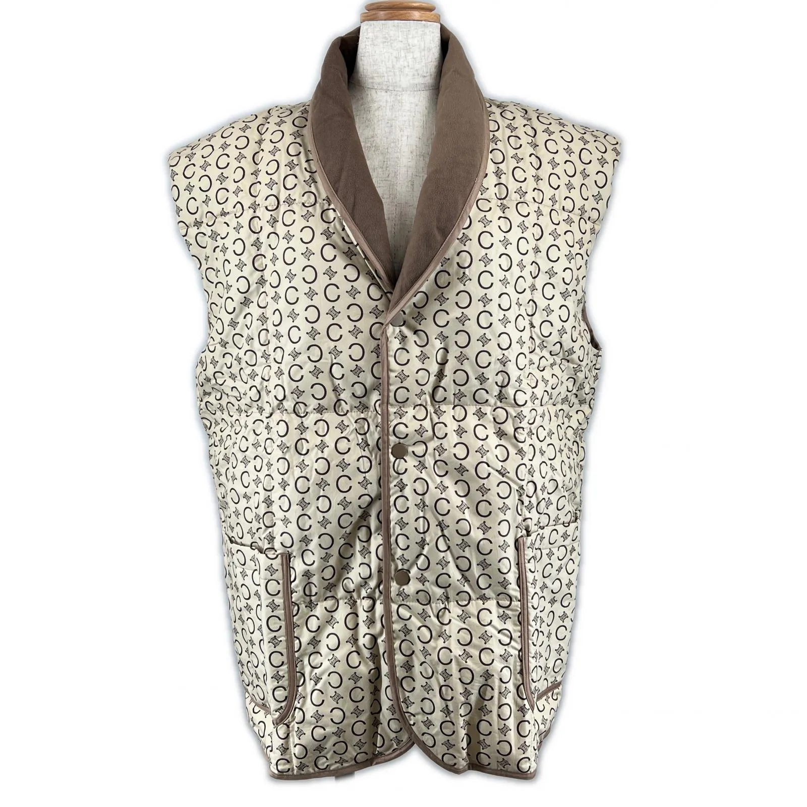 ❣️新品❣️CELINE セリーヌ ベスト ダウン　ちゃんちゃんこ　はんてん 楽天市場】セリーヌ ダウンベストの通販