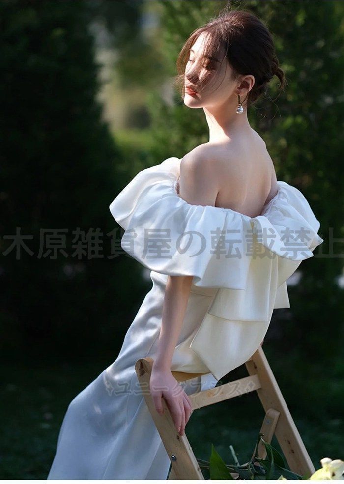 ウェディングドレス 二次会ドレス花嫁