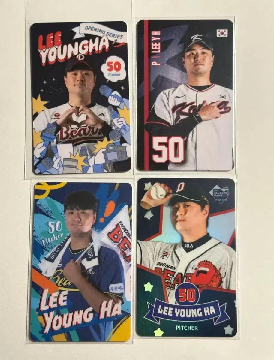 斗山ベアーズ イ・ヨンハ 選手 トレカ フォトカード まとめ売り 記念グッズ