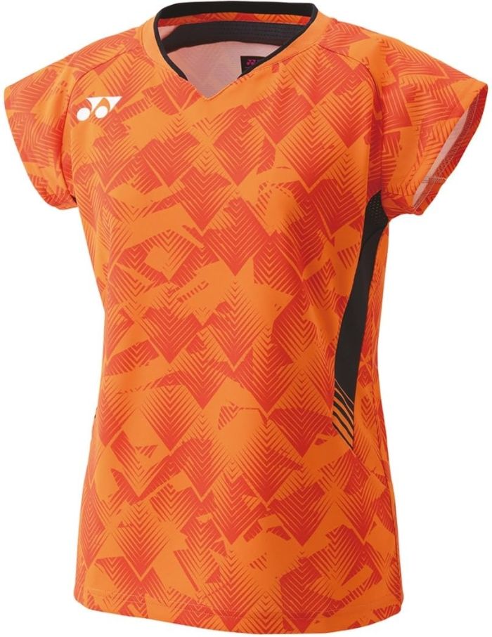 【新品・5営業日で発送】YONEX ヨネックス ヨネックス ウィメンズゲームシャツ(フィットシャツ) 品番:20871 カラー:ハイオレンジ(752) サイズ:M