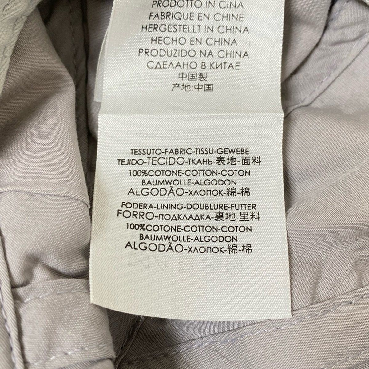 BALENCIAGA(バレンシアガ) キャップ L58美品 ライトグレー ロゴ