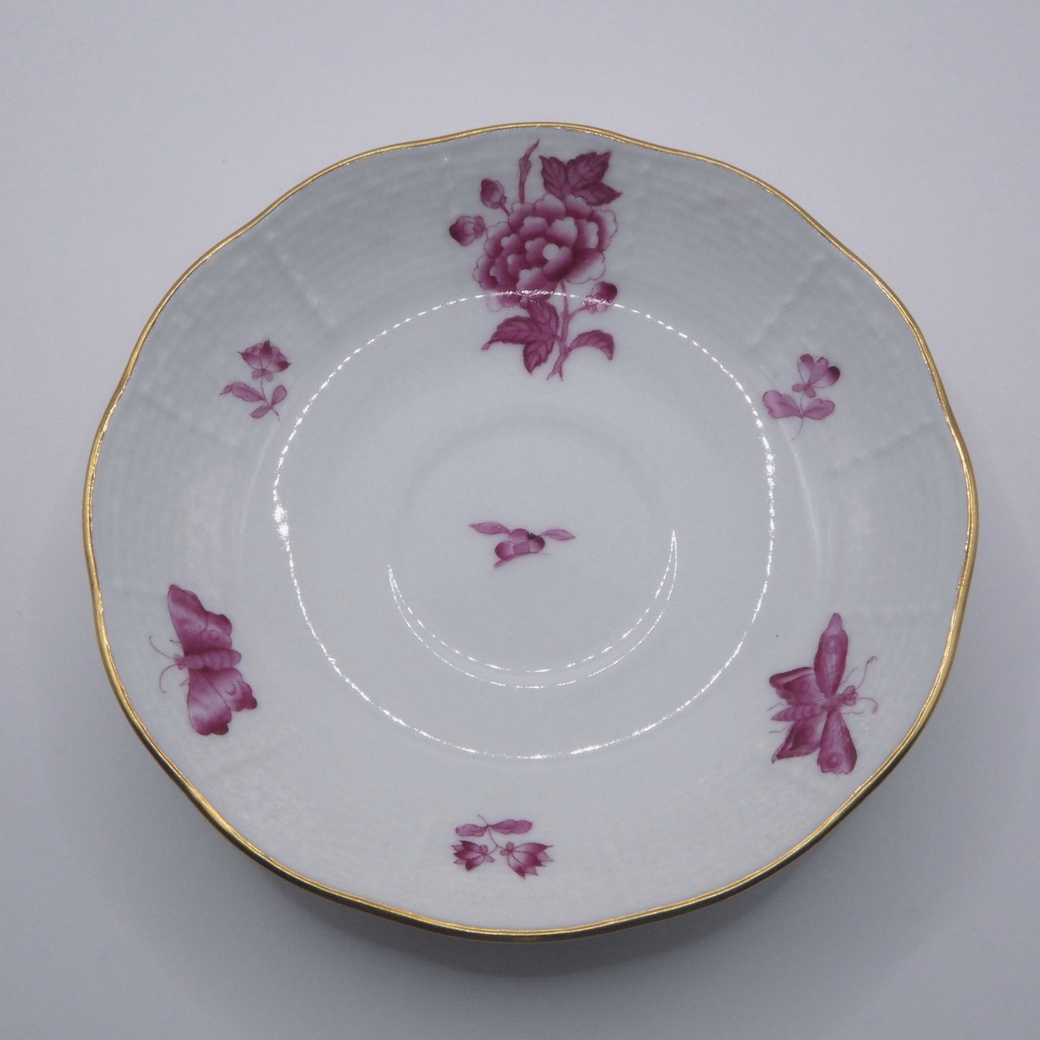 ヘレンド ヴィクトリア 花と蝶 大皿 希少✨ヘレンド ヴィクトリア