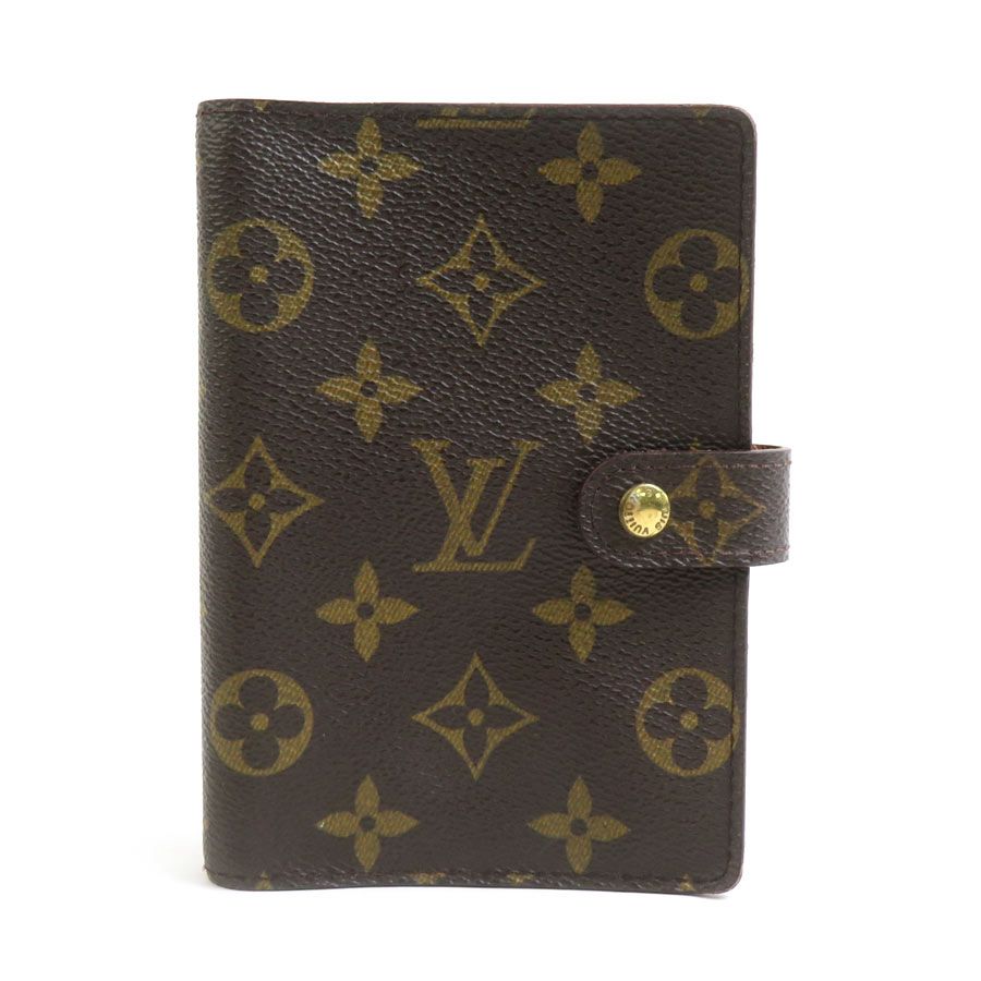 ルイ ヴィトン LOUIS VUITTON 手帳カバー モノグラム アジェンダPM R20005