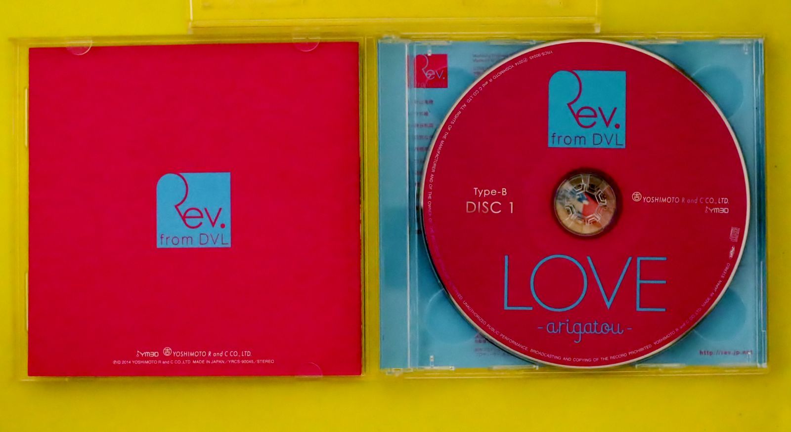 国内盤CD☆レブ・フロム・ディーブイエル/Rev.from DVL□ LOVE
