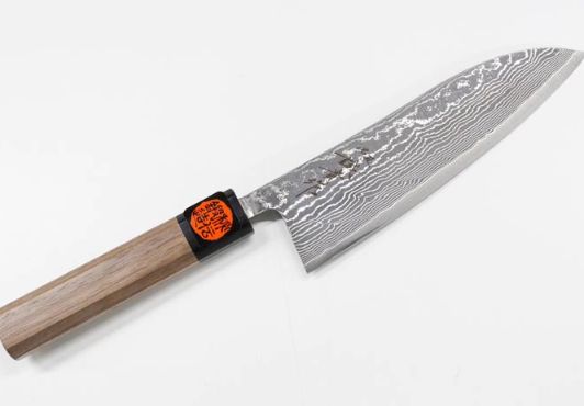 春風 粉末ｽﾃﾝ 三徳 ｳｫﾙﾅｯﾄ 包丁▲