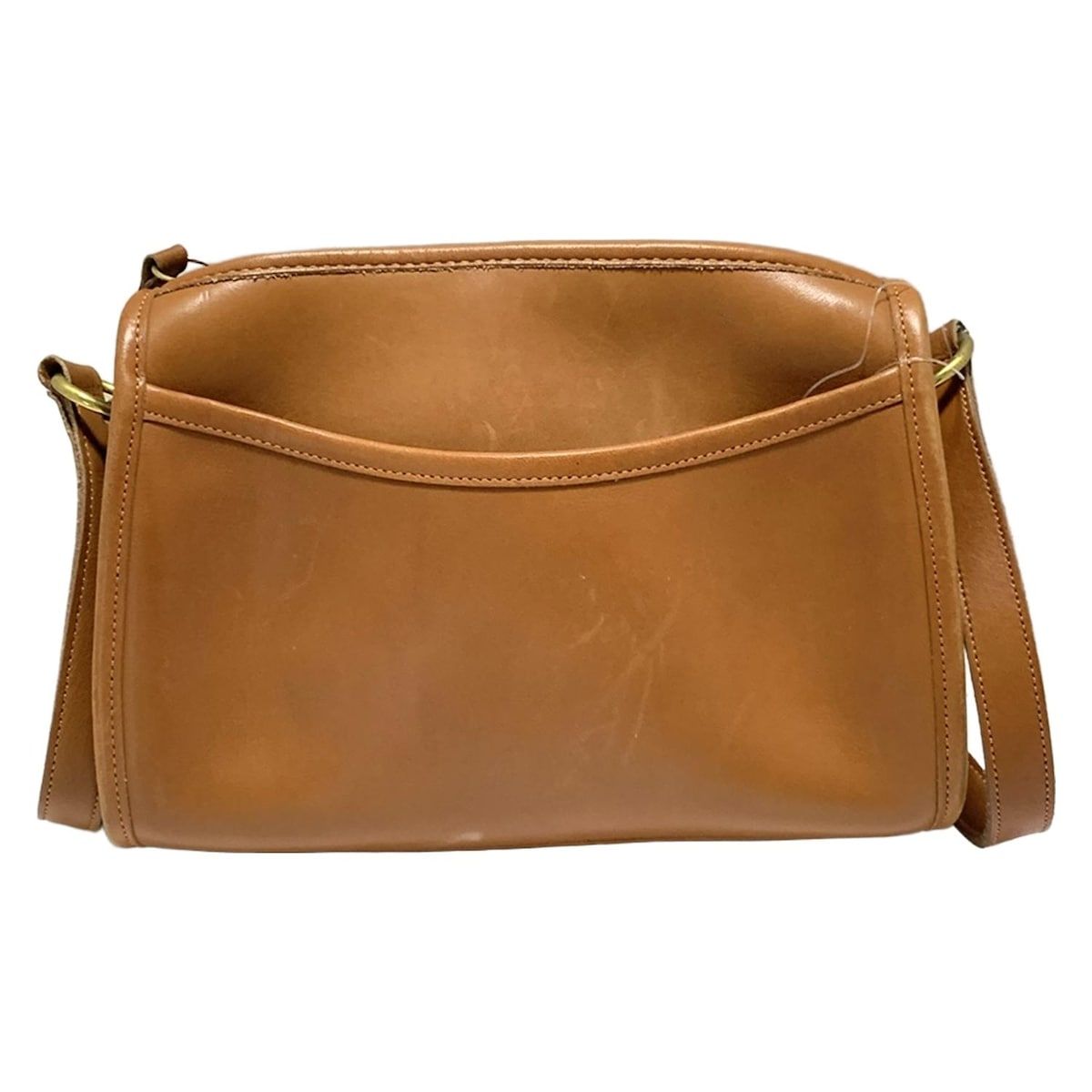 COACH(コーチ) ショルダーバッグ - 222 ブラウン レザー - メルカリ