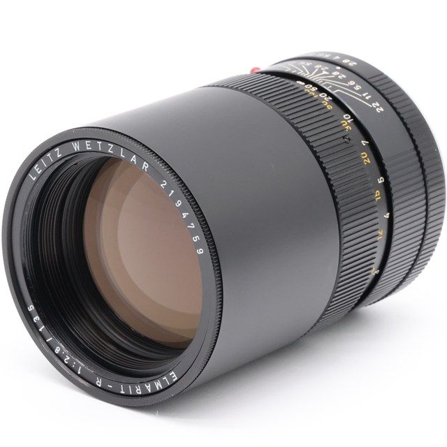 「実用品」 ライカ leica Elmarit-R 135mm f2.8 2カム 実用品」 ライカ leica Elmarit-R 135mm f2.8 2カム