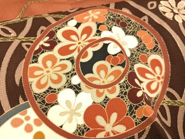 平和屋着物□豪華振袖 駒刺繍 雪輪花丸文 金彩 正絹 逸品