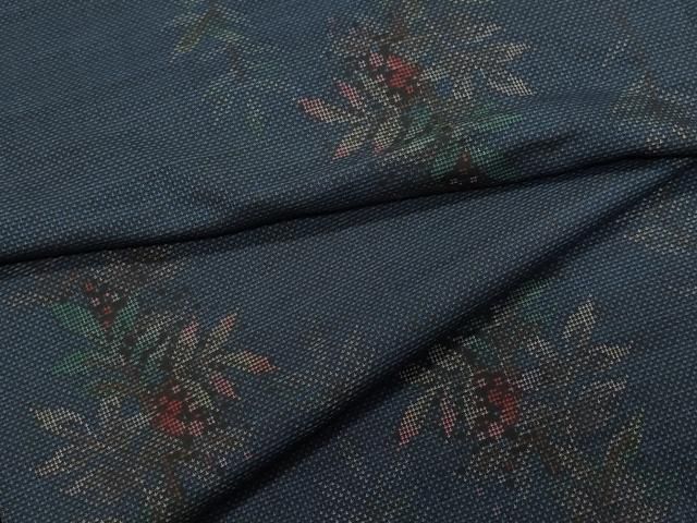 平和屋着物○本場大島紬 9マルキ 南天文 正絹 逸品 CAAR8332vf - メルカリ