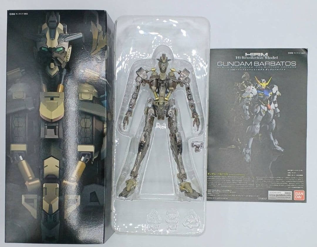 ハイレゾリューションモデル ガンダムバルバトス 機動戦士ガンダム 鉄血のオルフェンズ 1 100スケール プラモデル ＃nn