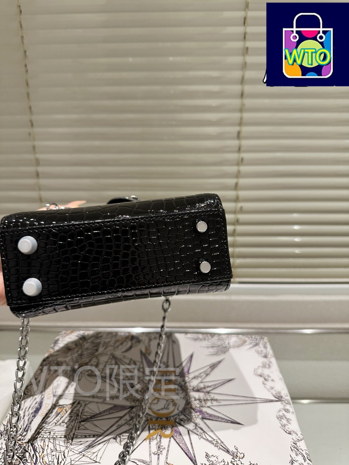 今日特価】Dior Lady Dior Bag with Folding Gift Box