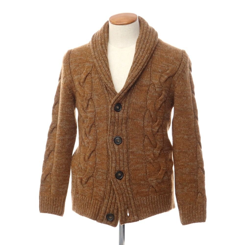 新品・未使用｜ Settefili Cashmere カーディガン アルパカ 紺 シャツカーディガン 51／4015C2 | Settefili Cashmere