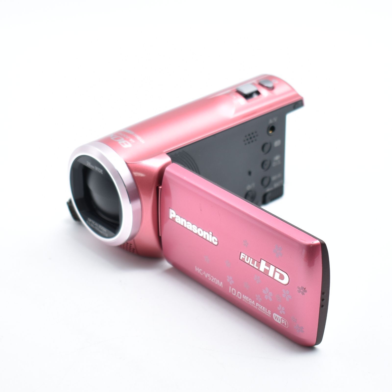 ★美品★パナソニック ビデオカメラ HC-V520M ピンク 桜 Panasonic HC-V520M Digital Video Camera Recorder | Handheld