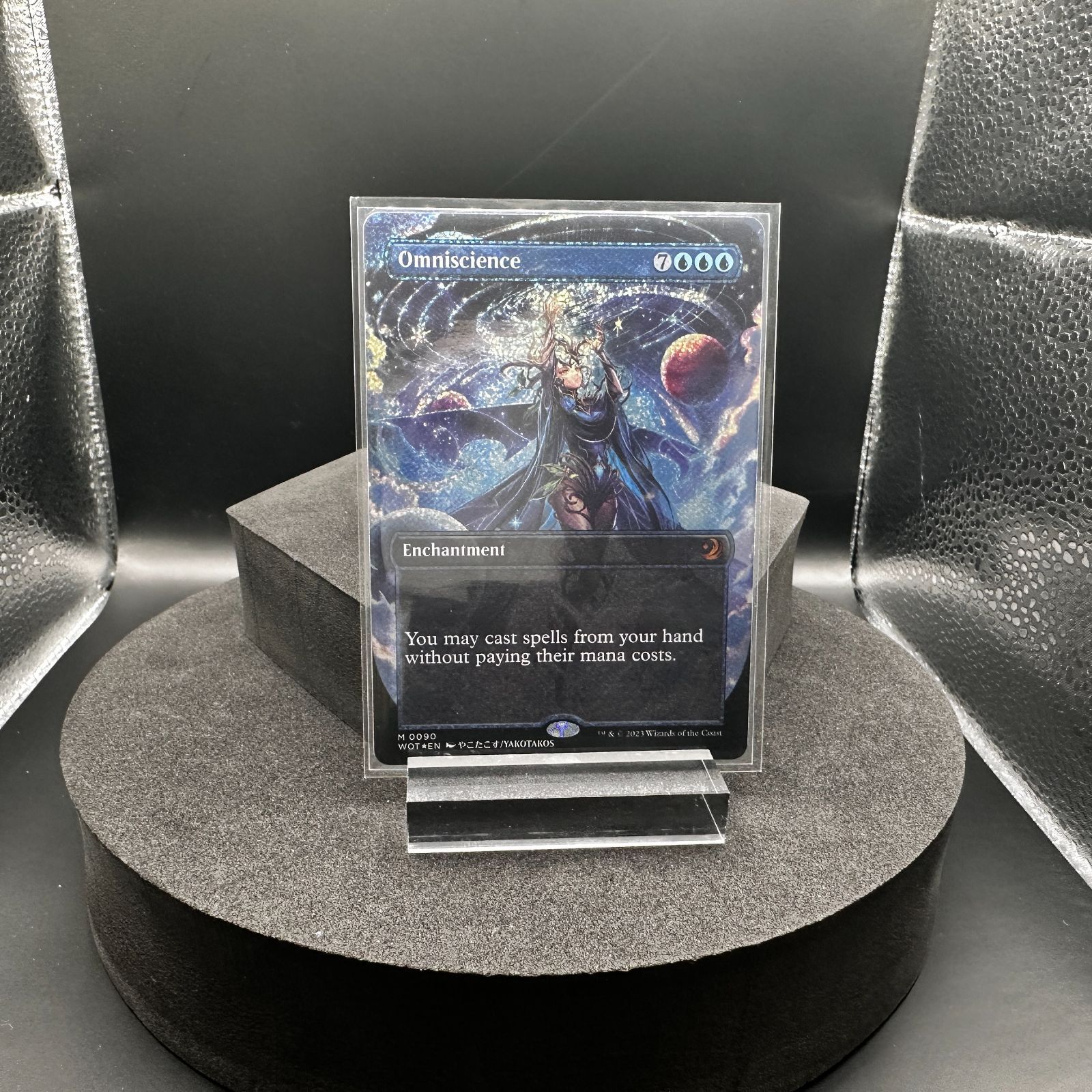 バラ売りも相談可能ですMTG 全知 Omniscience コンフェッティ foil 新品未使用