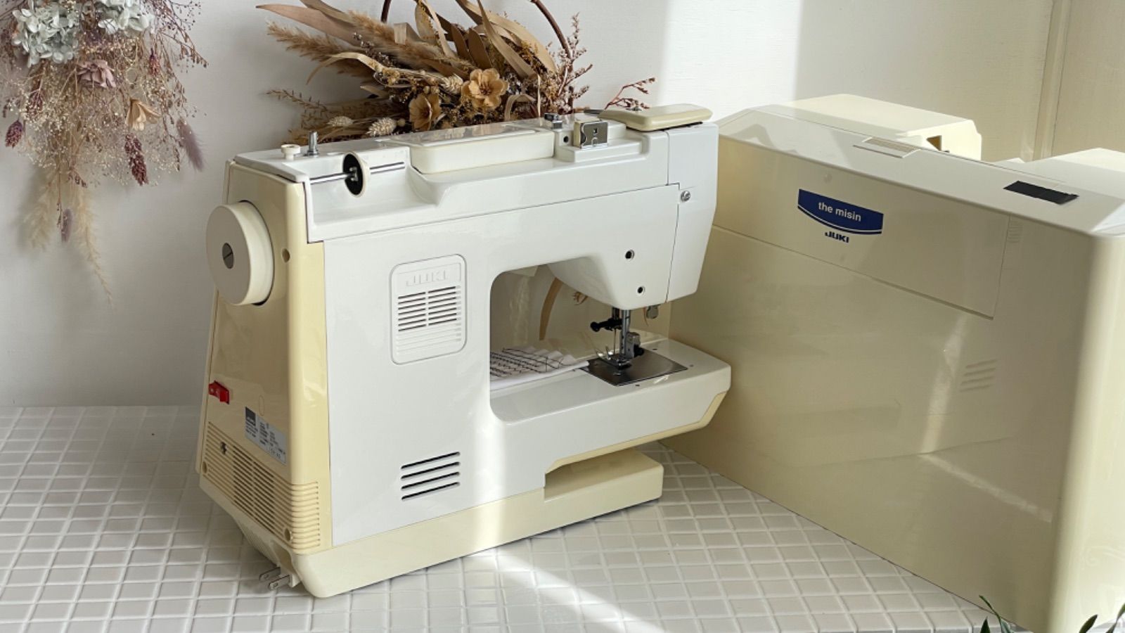 ジューキミシン　ミシン本体　JUkI HZL7800 清掃整備済み 中古ミシンJUKITHEMISIN.HZL7800 159160 整備済み、職業用ミシン
