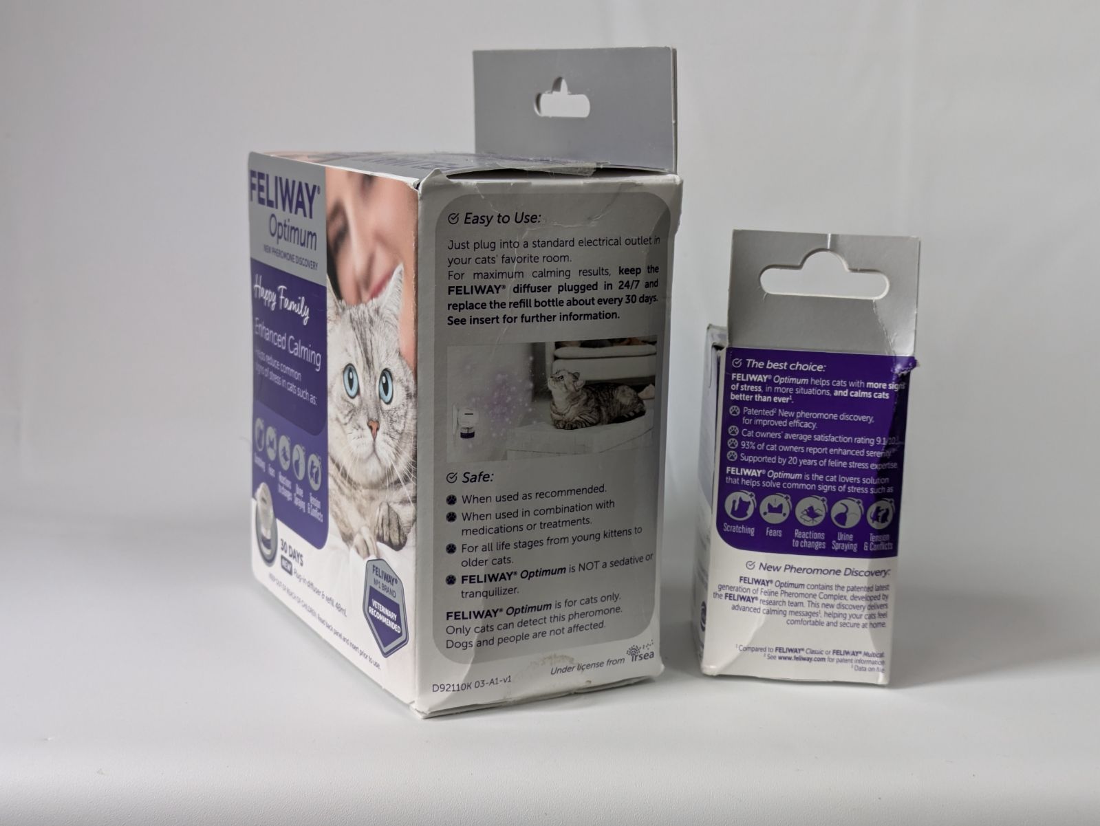 FELIWAY Optimum 30 日スターター キット&交換用キット 中古