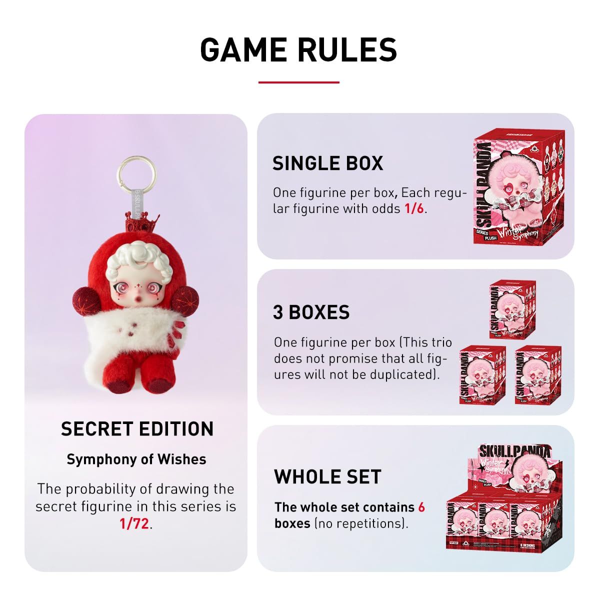 POP MART SKULLPANDA Winter Symphony シリーズ 購入 ぬいぐるみ