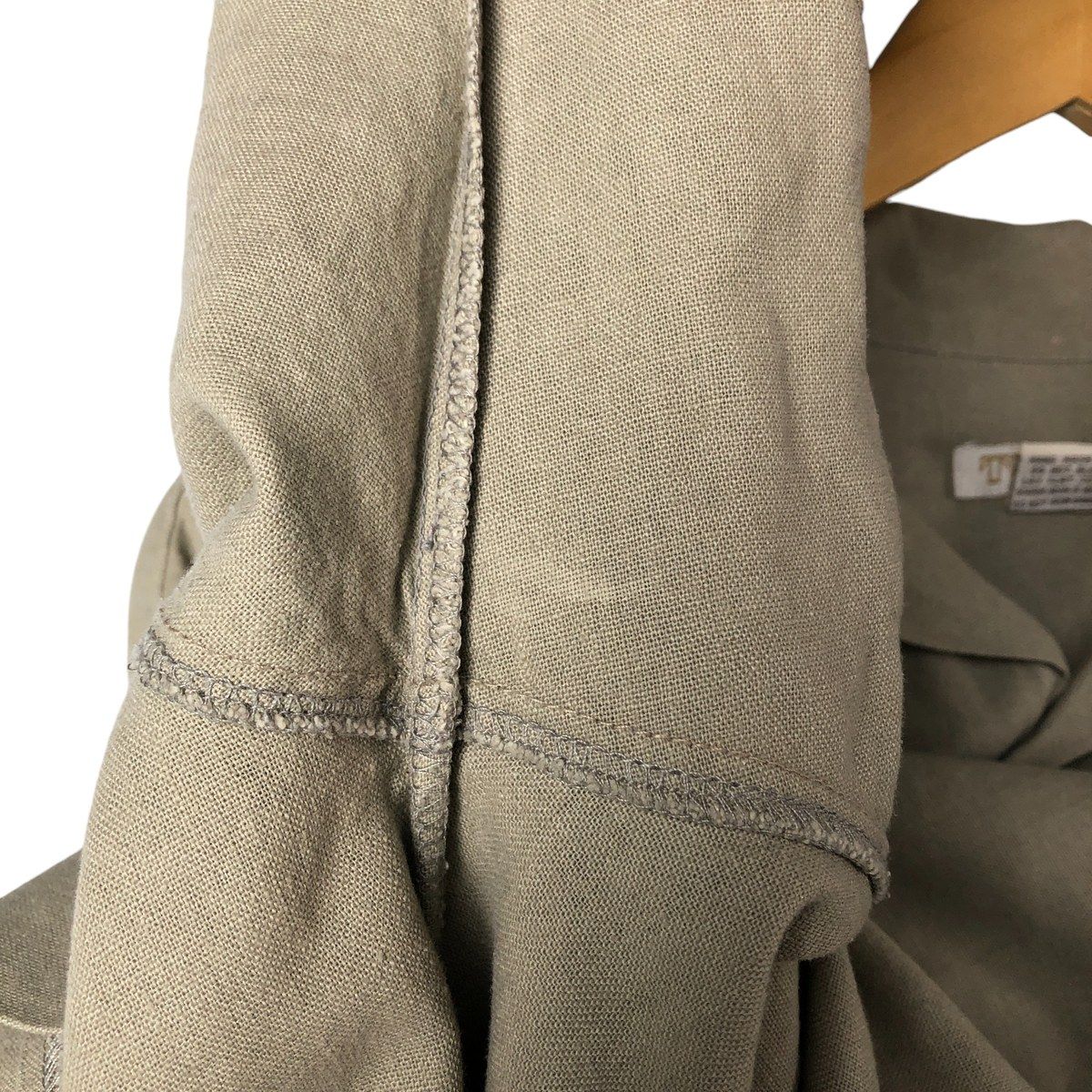 90s TRUSTオープンカラーシャツ　リネン　レーヨン　開襟　ボックス　古着 古着 90年代 TRUST 半袖 オープンカラー レーヨン×リネンシャツ