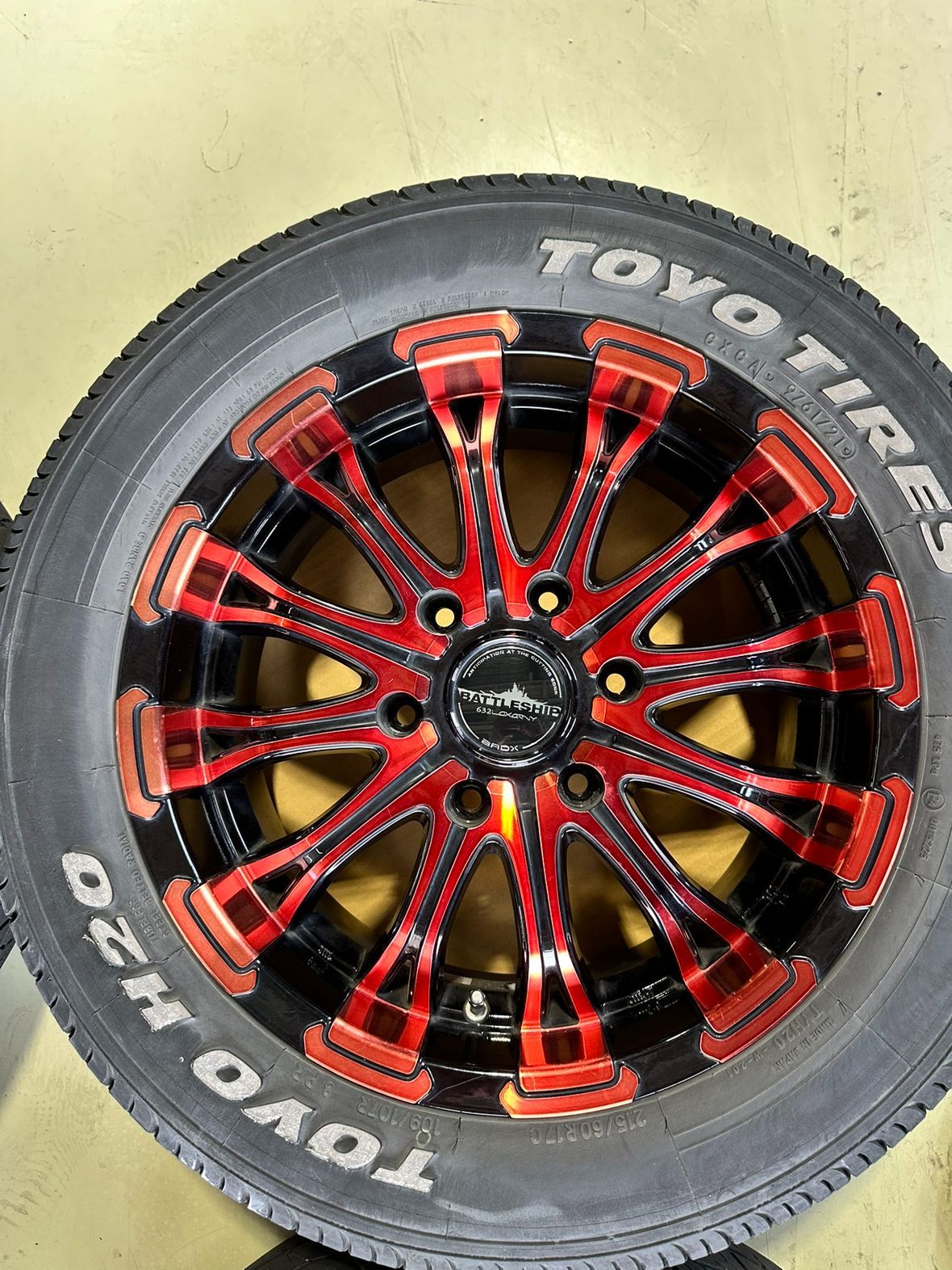 ロクサーニ バトルシップ Limited Red 17インチ 6.5J+35 - メルカリ