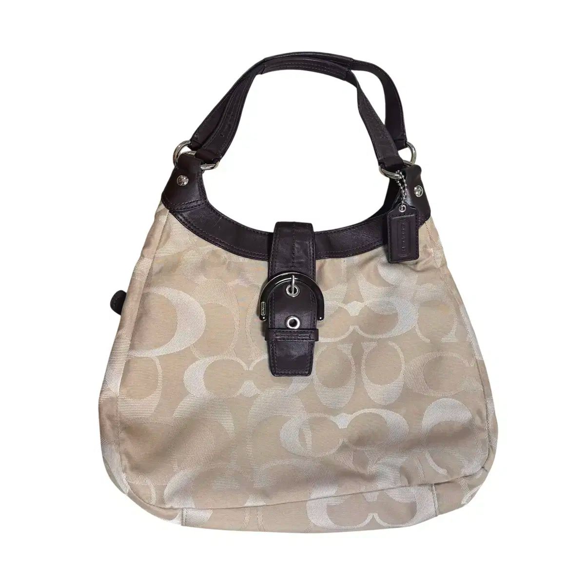 COACH コーチ　ソーホー　ショルダーバッグ　ホーボー　スタッズ　ヴィンテージ COACH(コーチ) ヴィンテージ ホーボー ショルダーバッグ - メルカリ
