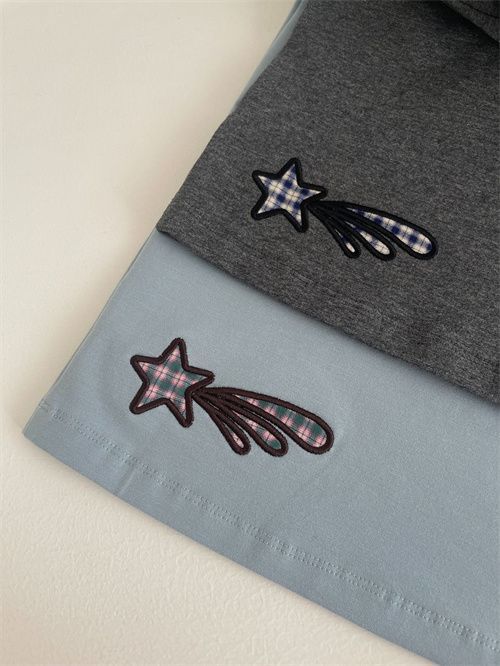 COYSEIO 水色 半袖Tシャツ 星刺繍 - メルカリ