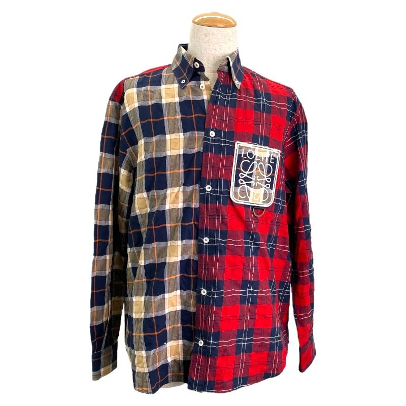 LOEWE - LOEWEロエベ　花柄アシンメトリーシャツ　XS 楽天市場】LOEWE ロエベ Cropped Draped T-Shirt S359Y22X04