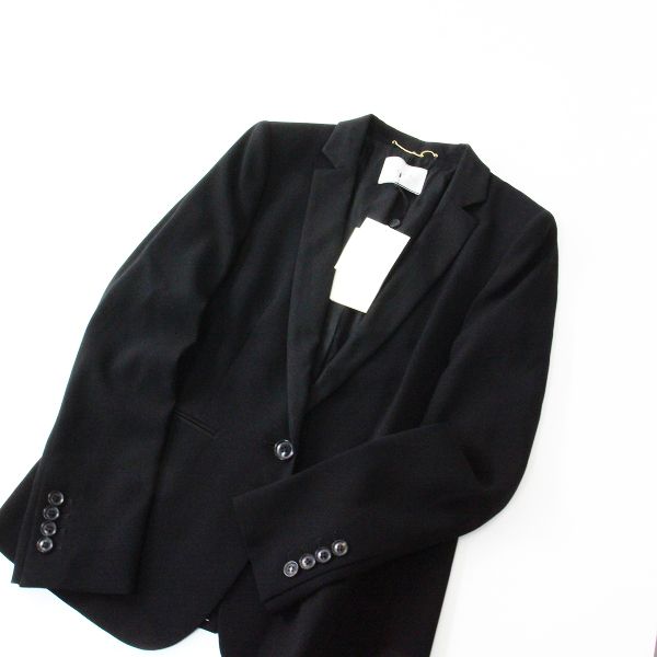 新品同様】 ベイジ テーラードジャケット オンワード樫山 ブラック  