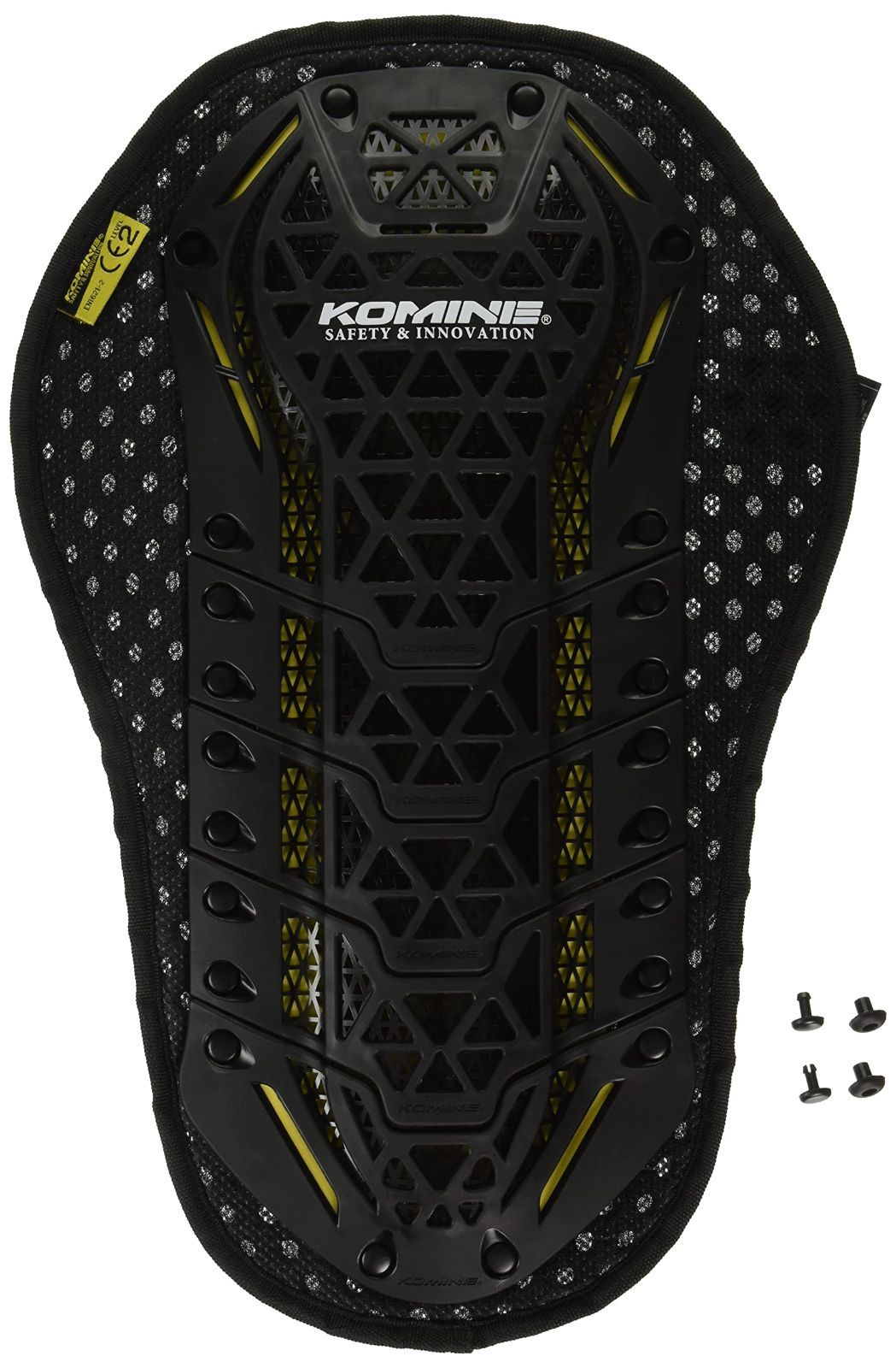 1239 SK-829 L ブラック CE規格レベル2 CEレベル2バックインナープロテクター バイク用 コミネ(KOMINE)